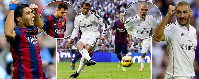 El Clasico Dimenangkan Madrid 3-1 atas Barcelona